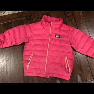 Patagonia Toddler girls jacket - pink